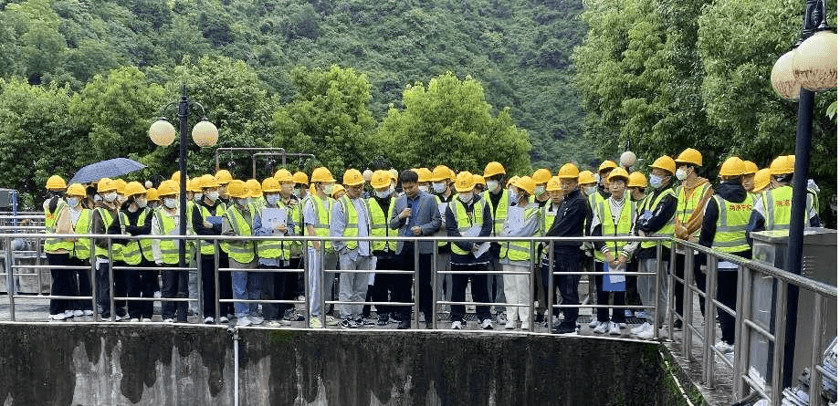 水環境公司鎮安污水處理廠迎來商洛學院大學生參觀學習